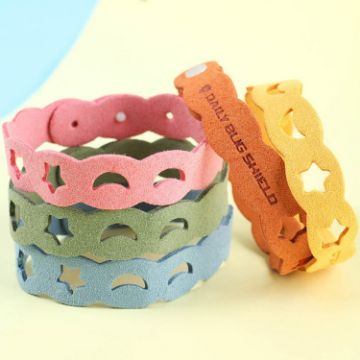 5pcs Staroon Mosquito Repellent Bracelet, Random Color Delivery - 1