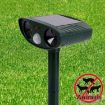 Solar-Powered Ultrasonic Animal Repeller with PIR & Light Sensors - 8
