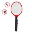 Electric Red Hand Racket Mosquito Zapper Swatter for Home & Garden - 1