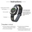 F9 Black Outdoor Mosquito Repellent Wristband with Clock - 6