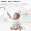 F8 Black Outdoor Mosquito Repellent Wristband with Silica Gel - 5