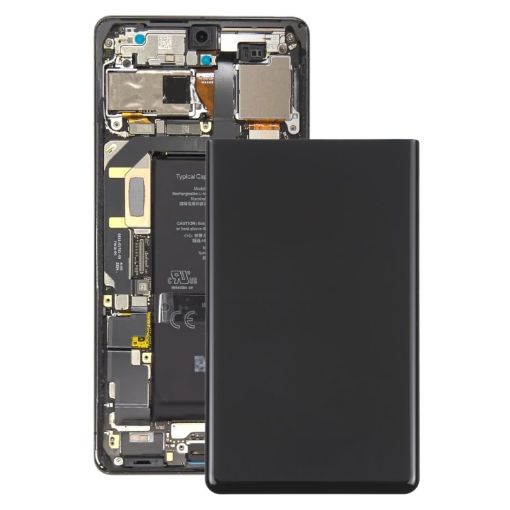 OEM Battery Back Cover for Google Pixel 7 Pro - Black - 1