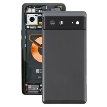 Pixel 6 Battery Back Cover with Frame - Black - 1