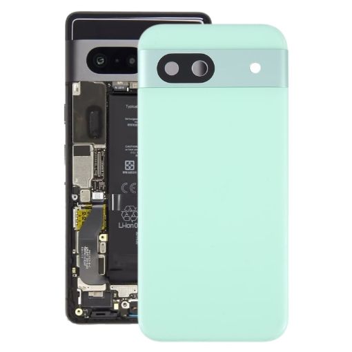 Google Pixel 8A Green Battery & Camera Lens Back Cover - 1