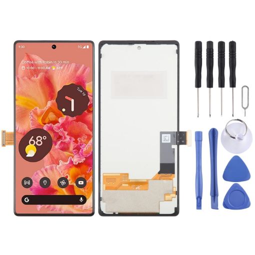 Pixel 6 GB7N6 G9S9B16 TFT LCD Screen Assembly, No Fingerprint ID - 1