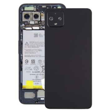 Google Pixel 4XL Battery & Camera Lens Back Cover (Black) - 1