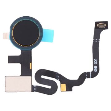 Black Fingerprint Sensor Flex Cable for Google Pixel 4a - 1