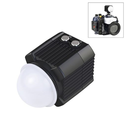 PULUZ 60m Underwater LED Fill Light for GoPro, DJI, Insta360 Cameras - 1