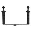Dual Handle Aluminium Tray Stabilizer for Underwater Camera Housings - 2