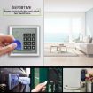 10 PCS Green 125KHz TK/EM4100 Proximity ID Card Keychain Key Ring - 6