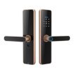 C91 Tuya Smart Bronze WiFi Fingerprint Password Door Lock - 1