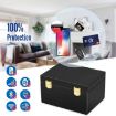 2-in-1 Carbon Fiber Signal Blocking RFID Car Key Shielding Box - 2
