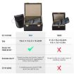 2-in-1 Carbon Fiber Signal Blocking RFID Car Key Shielding Box - 3