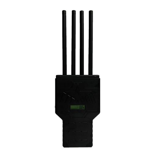Handheld JAX-121P-4 30W Remote Control Signal Jammer (Black) - 1