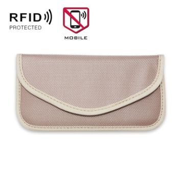 6.5" Anti-location Signal Shielding RFID Storage Bag (Khaki) - 1