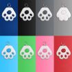 HYC-09 Bluetooth Pet Tracker Keychain, Two-Way Alarm, Light Blue - 2