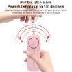 AF-9400 130dB Self-Defense Keychain Alarm for Women (Black) - 4