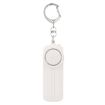 AF-9400 130dB White Personal Alarm Keychain - Women's Self-Defense - 1