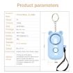 130dB Bear Style Orange LED Personal Alarm for Outdoor Safety - 3
