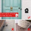 Purple Hut Shape Password Lock Security Box with 1 Key - 9