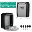 G9 Green Aluminum 4-Digit Password Key Storage Box - 4