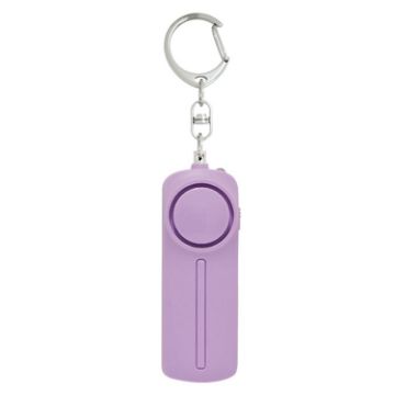 AF-9400 130dB Purple Personal Alarm Keychain for Self-Defense - 1