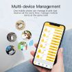 S6 Square Bluetooth Anti-Lost Device 2 PCS Key & Luggage Tracker - 5