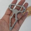 Mini Pocket EDC Multi-function Stainless Steel Self Defense Tool - 3