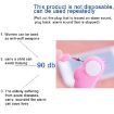 Angel Wing Anti-rape Device, Self-defense Alarm for Girls, 90dB Sound - 5