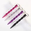 Red Outdoor Anti-Wolf Equipment Pen Stick with Key Ring - 2