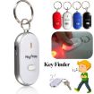 LED Whistle Key Finder and Locator Keyring for Children - Blue - 2
