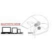 Helmet Wireless Bluetooth Interphone - Universal Motorcycle Headset - 6
