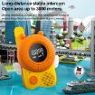 Cartoon Bee Walkie-talkie 3km Wireless Toy with Flashlight (Pink) - 4