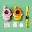 Cartoon Bee Walkie-talkie 3km Wireless Toy with Flashlight (Pink) - 8