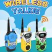 Interactive Wireless Walkie-Talkie Toys for Kids (Blue) - 2