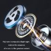 KUQIBAO Bluetooth Motorcycle Helmet Headset w/ Light & Soft Mic - 8