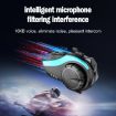 Hysnox HY-02 Bluetooth 5.0 Helmet Intercom 2000M 6 Riders (Blue) - 3