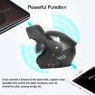 KUQIBAO Bluetooth Motorcycle Helmet Headset With Screen, Waterproof - 5
