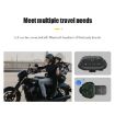 LX2 Bluetooth Earphone Noise Canceling Waterproof Helmet (White) - 5