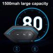 X6 Helmet Bluetooth Headset Wireless Waterproof Handsfree Stereo - 7