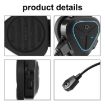 LX1 Motorcycle Half Helmet with Waterproof Bluetooth 5.3 Headset - 5