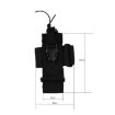 Mini Outdoor Walkie Talkie & Mobile Phone Bag - Free Size (Mud) - 3