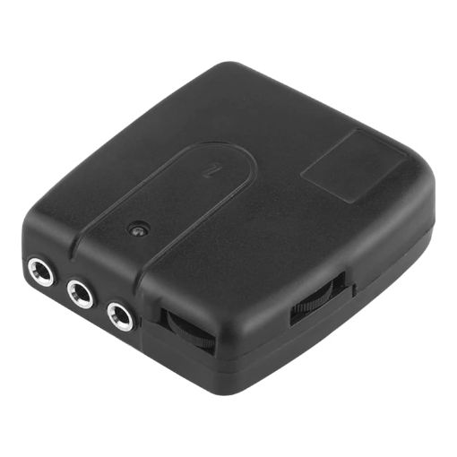 2 PCS Multi-using Wired Motorcycle Interphone - Black - 1