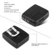 2 PCS Multi-using Wired Motorcycle Interphone - Black - 3