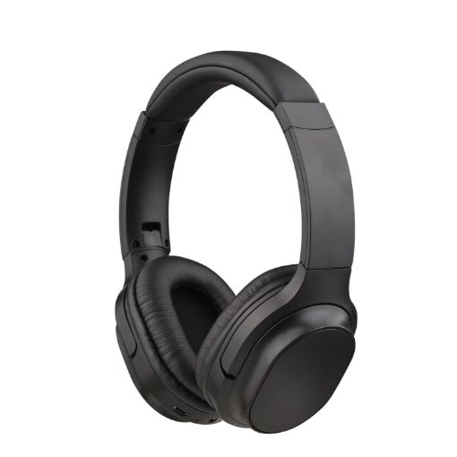 OY713 Blcak Wireless BT5.0 Headset Headphones with Microphone - 1