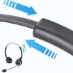 VT200D Double Ears Operator Headset With Mic, Crystal Head Tuning - 5