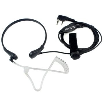 RETEVIS TK Covert Acoustic Tube Earpiece for H-777/RT-5R Radios - 1