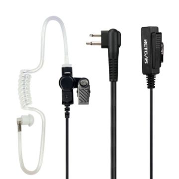 RETEVIS M 2 Pin Covert Acoustic Tube Earpiece Microphone - 1