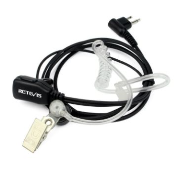 RETEVIS C9025 2 Pin Covert Acoustic Tube Earphone with Mic - 1