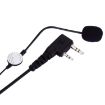 BAOFENG Radio 2 Pin PTT Motorcycle Helmet Headset Microphone - 4